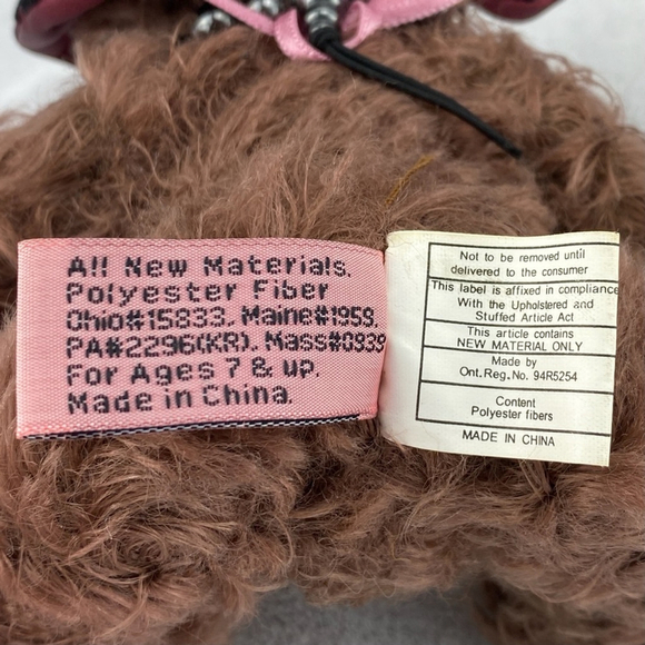 Pickford Brass Button Power Bear of Happiness Chelsea Bracelet 9 inch Plush - Picture 15 of 16